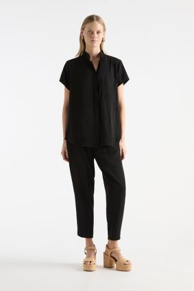 Mela Purdie Stand Shirt Black