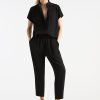 Mela Purdie Stand Shirt Black
