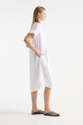 Mela Purdie Tee Dress White