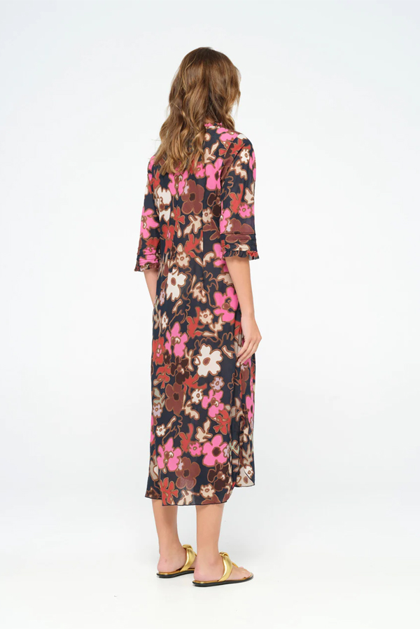 One Season Long Poppy Little Bay Cotton Navy