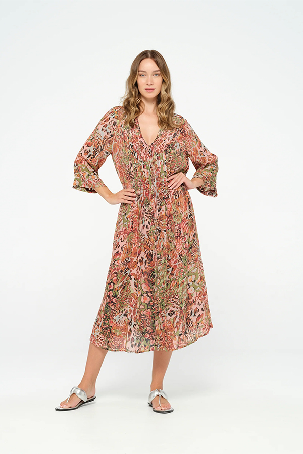 One Season Mia Sugar Beach Viscose Multi