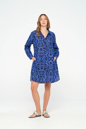 One Season Middy Gilli Cocos Cotton Royal