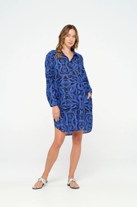 One Season Middy Gilli Cocos Cotton Royal