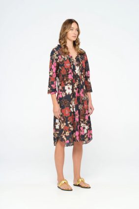Oneseason Middy Poppy Little Bay Cotton Navy