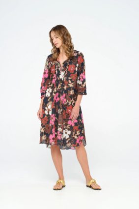Oneseason Middy Poppy Little Bay Cotton Navy