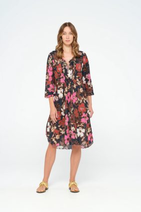 Oneseason Middy Poppy Little Bay Cotton Navy