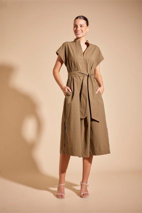 Alessandra Aviva Dress Olive