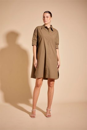 Alessandra Vienne Dress Olive