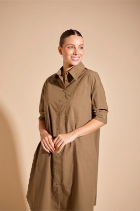 Alessandra Vienne Dress Olive