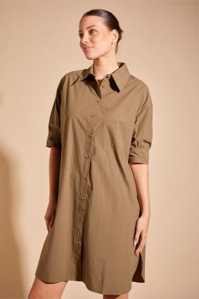 Alessandra Vienne Dress Olive