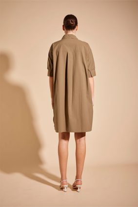 Alessandra Vienne Dress Olive