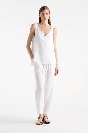 Mela Purdie Audrey Tank White