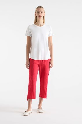 Mela Purdie Cropped Zip Cargo Geranium