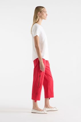Mela Purdie Cropped Zip Cargo Geranium
