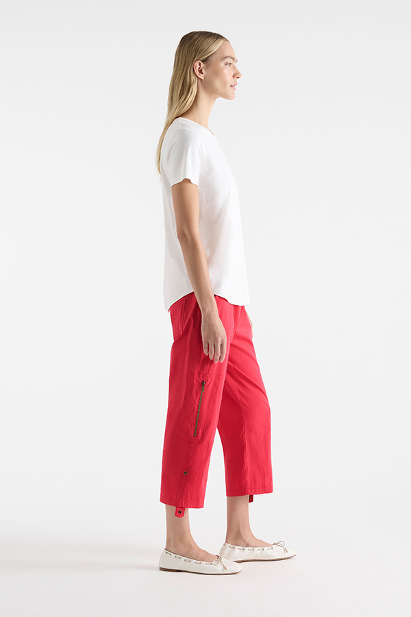 Mela Purdie Cropped Zip Cargo Geranium