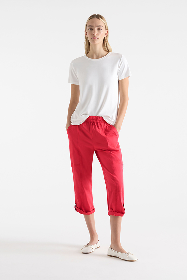 Mela Purdie Cropped Zip Cargo Geranium