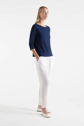 Mela Purdie Relaxed Boat Neck Denim