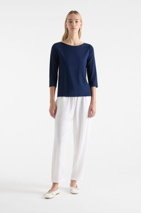 Mela Purdie Relaxed Boat Neck Denim