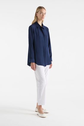 Mela Purdie Single Pocket Shirt Denim