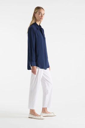 Mela Purdie Single Pocket Shirt Denim