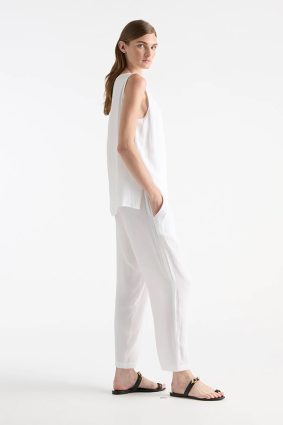 Mela Purdie Soft Capri White