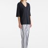Mela Purdie V Stretch Plaza French Navy