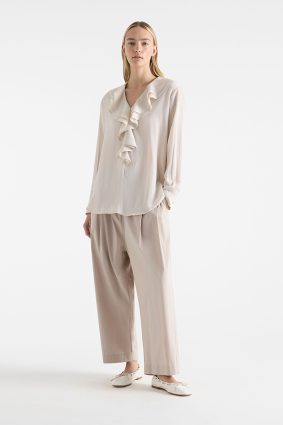 Mela Purdie Wave Blouse Soy