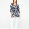 Oneseason Poppy Top Baros Cotton White
