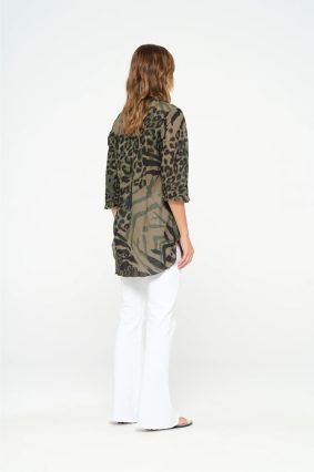 Oneseason Poppy Top La Paz Cotton Khaki