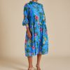 Alessandra Hazel Dress Aria Periwinkle