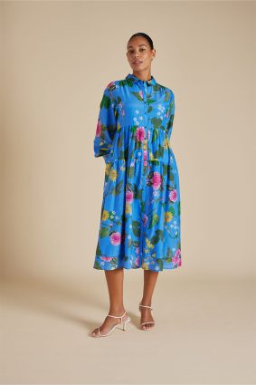 Alessandra Hazel Dress Aria Periwinkle