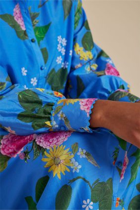 Alessandra Hazel Dress Aria Periwinkle