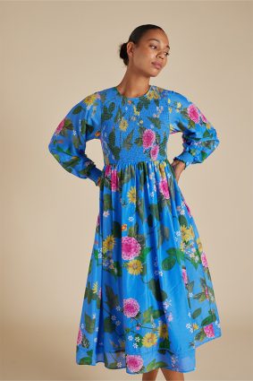 Alessandra Jade Dress Aria Periwinkle