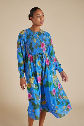 Alessandra Jade Dress Aria Periwinkle