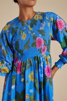 Alessandra Jade Dress Aria Periwinkle