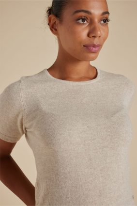 Alessandra Marcie Top Oatmeal