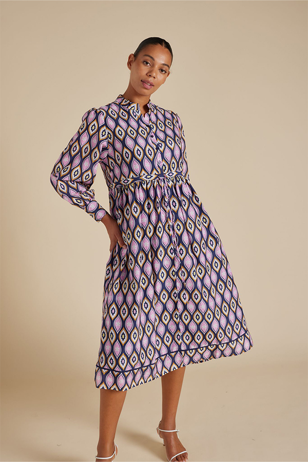 Alessandra Zara Dress Concerto Navy