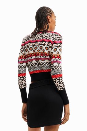 Desigual Pullover Rojo