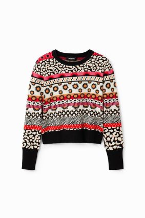 Desigual Pullover Rojo