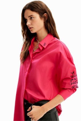 Desigual Shirt Fucsia