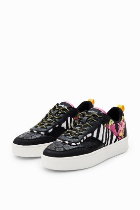 Desigual Sneakers Woman Negro