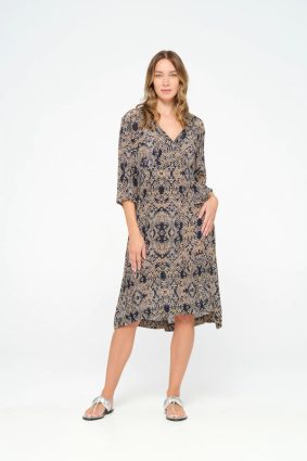 Oneseason Jazz Costa Brava Navy Viscose Navy