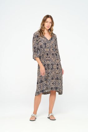 Oneseason Jazz Costa Brava Navy Viscose Navy