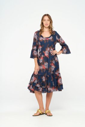 Valentina Cyprus Cotton Navy