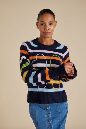 Alessandra Amica Sweater Officer Navy