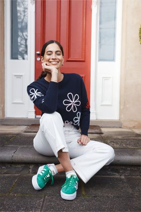 Alessandra Arden Sweater Officer Navy