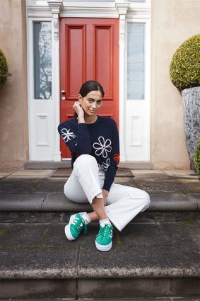 Alessandra Arden Sweater Officer Navy