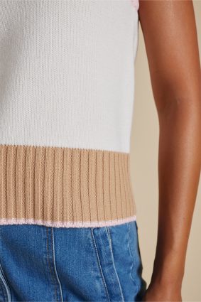 Alessandra Cora Vest Cream