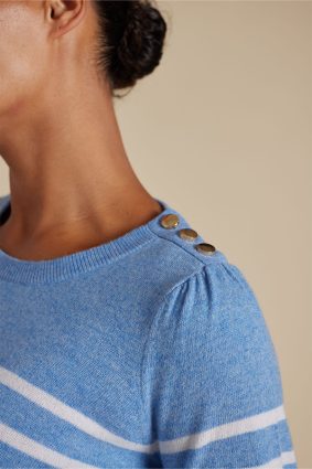 Alessandra Eloise Sweater Dusty Denim