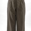 Black Label Cropped Pant Bronze Check